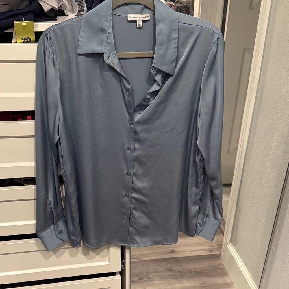 Women's Blue Blouse